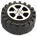 ART. No. WH-104  30mm Plastic Wheels for small cars