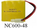NC600-48 : 4.8V 600mAh連模型專用接頭